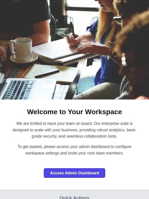 Preview of Enterprise Onboarding